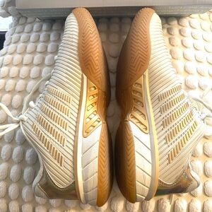 K-SWISS Hypercourt Express 2 X Lucky in Love GOLD tennis pickleball shoes SIZE 7